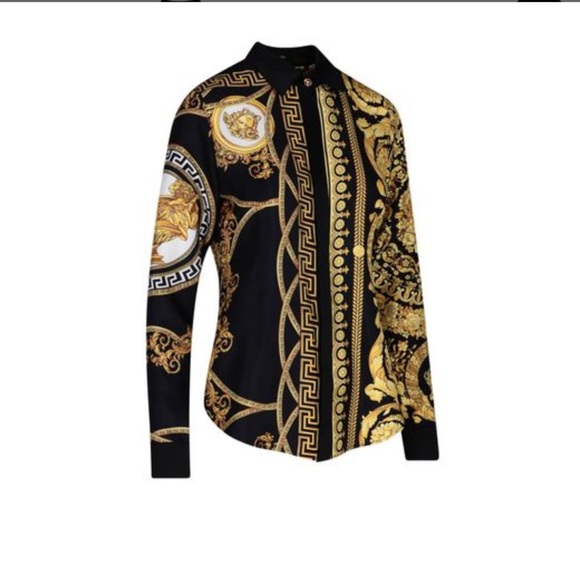 Versace shirt (La Coupe Dee Dieux Silk Shirt) - Picture 4 of 5